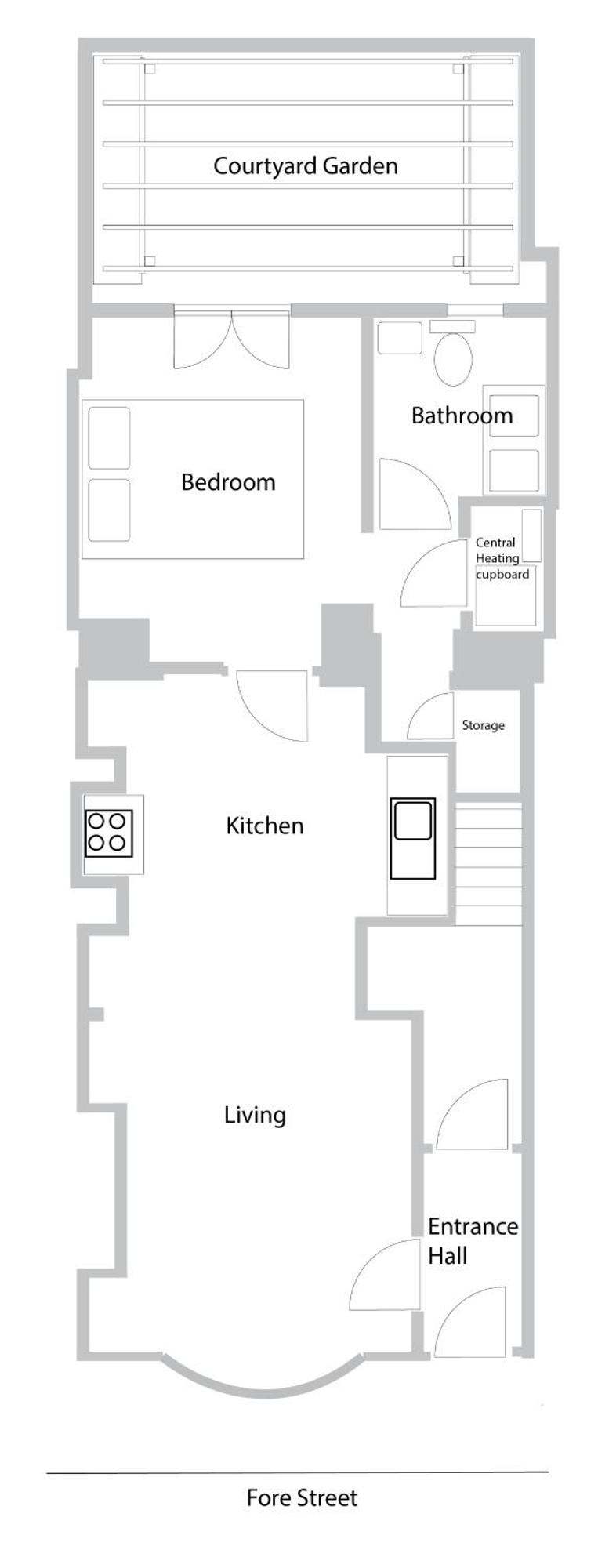 Beautiful Seaside One Bedroom Apartment Shaldon Exterior photo
